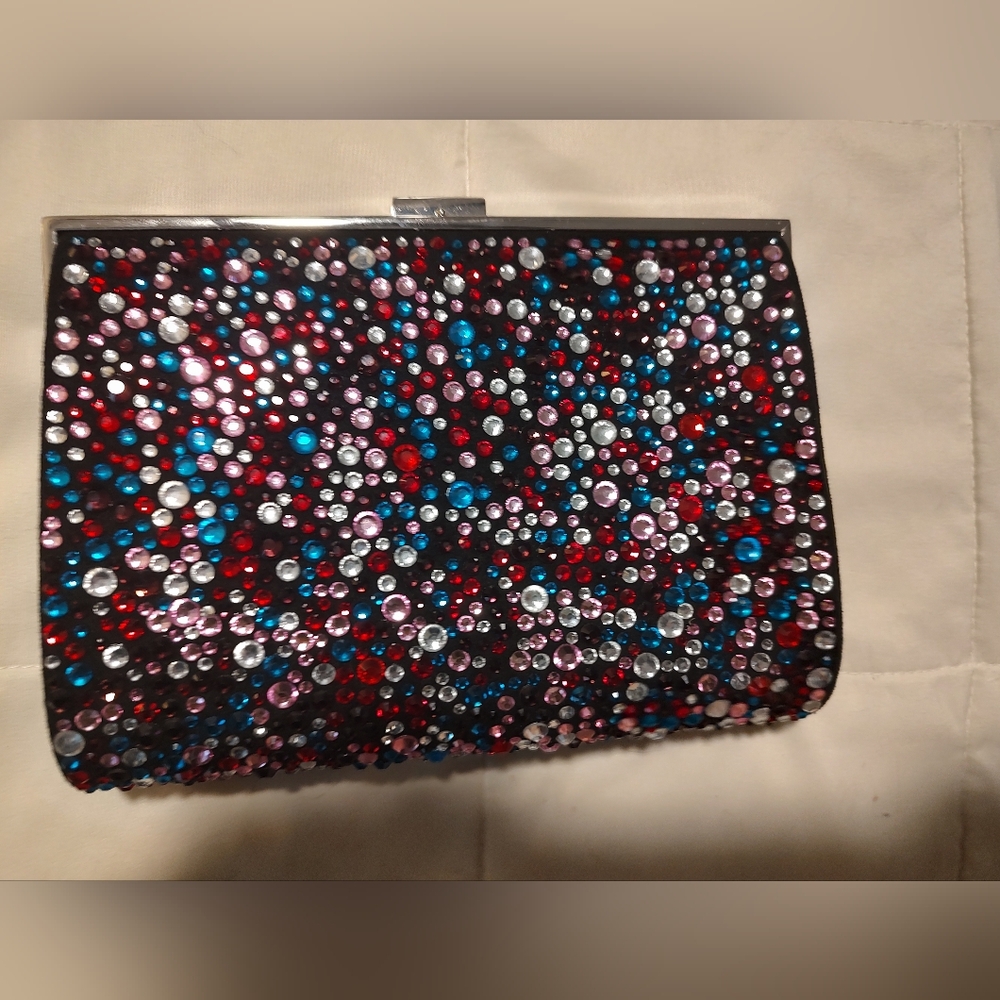 Rhinestone clutch